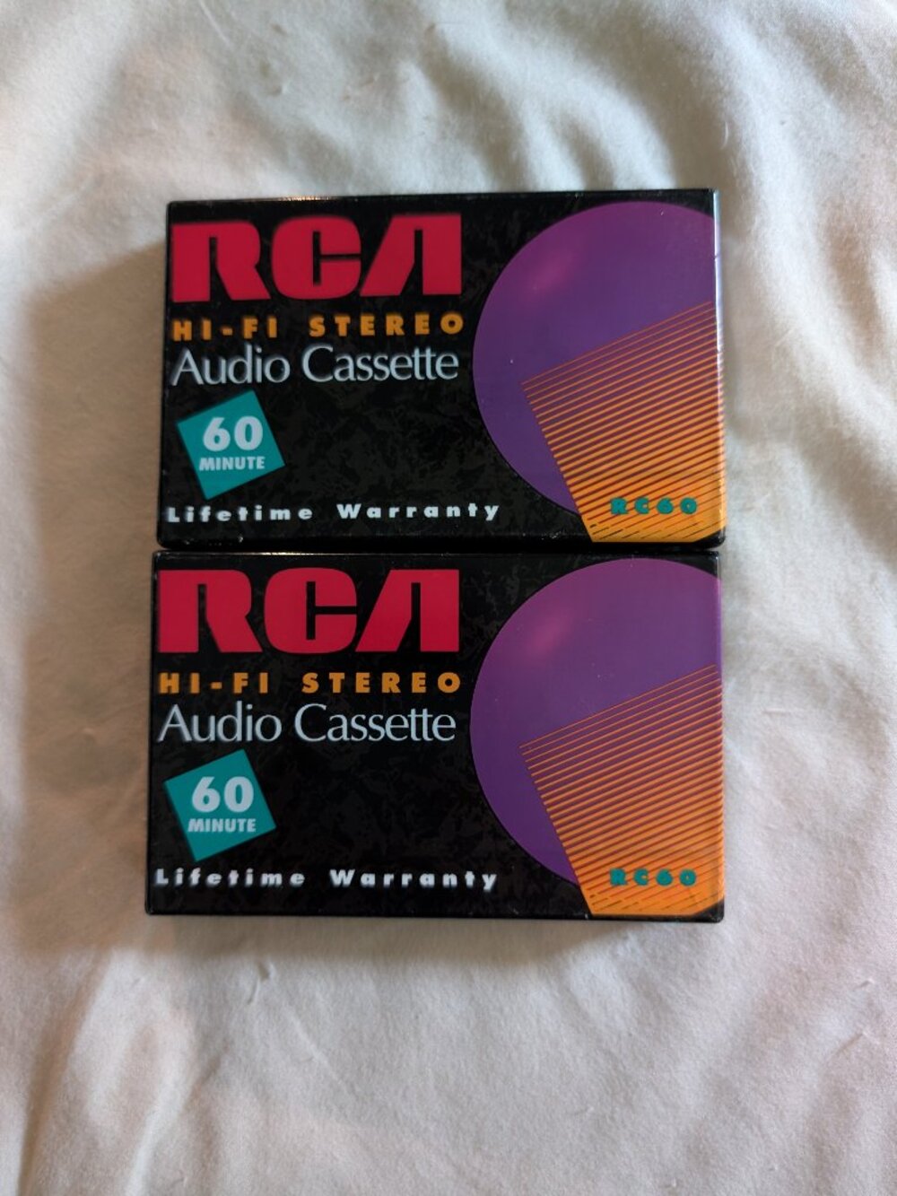 RCA Hi-Fi Stereo Audio Cassette 60 min Sealed